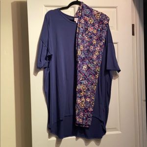 LuLaRoe Irma and leggings